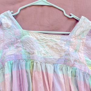 Beautiful Vintage Oversized Pastel Dress (just like Batsheva)